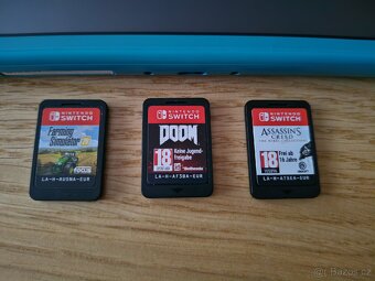 Nintendo switch lite+hry - 2