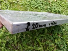 Ventilační mříže INOX 520x320mm, 162x162mm, 152x152mm - 2