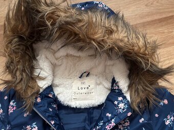 Dívčí zimní bunda F&F vel 146/152 - 2