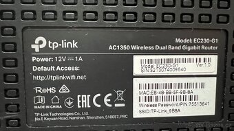 Wifi rouder Tp-ling EC230-G+ - 2