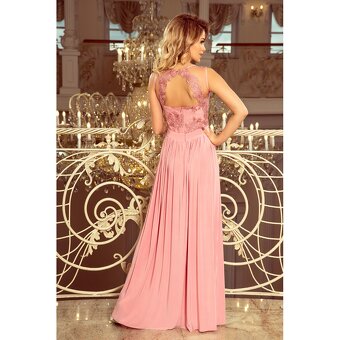 Růžové šaty Numoco - 2