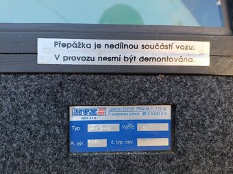 Dělící přepážka MTX VW T5, T5.5 Multivan - 2