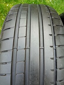 2 letní pneumatiky Dunlop 225/55/17 - 2