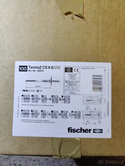 FISCHER Termoz CS II 8 Plastová šroubovací hmoždinka - 2