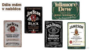 cedule plechová - Tullamore Dew Irish Whiskey - 2