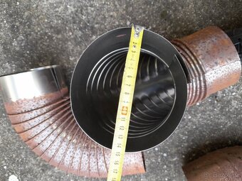 Koleno kouřové 90°,průměr 152mm/0,45mm - 2