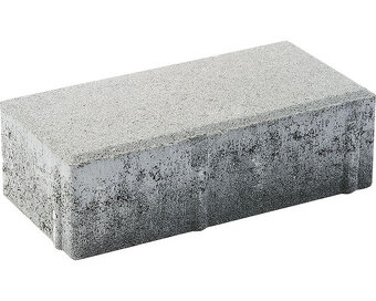 Zámková dlažba 20x10x6 cm přírodní, cca 12m2 zcela nová - 2