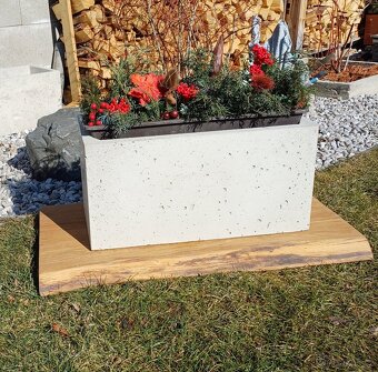 Betonový květináč 60x30x30 - 2