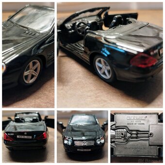 6x Model Mercedes cca 10cm - 2