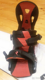 Snowboard Gara Carver X 164, vázání Nitro Raiden - 2