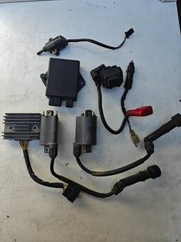 Kawasaki ER-5 - elektro CDI indukční regulator - sada zámků - 2