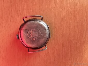 STARÉ STŘÍBRNÉ DÁMSKÉ HODINKY REMONTOIR CYLINDRE 10 RUBIS - 2