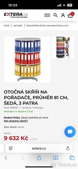 Pořadač otočný na šanony - 2