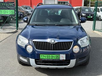 ► ŠKODA YETI 2,0 TDI 4x4 - 125 kW, PARK. SENZORY, NAVI ◄ - 2