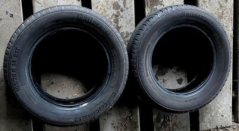 4x letní pneu Continental + Barum 165/70 R14 - 2