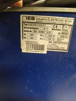 Nabíječka VZV 48V/110A - 2