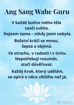 💫 Mantry nejen z tradice kundalini jógy 💫 - 2