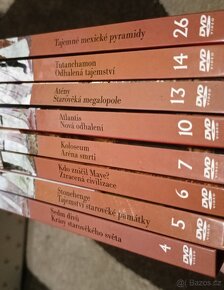 Tajemství starověkých civilizací DVD, 8ks - 2