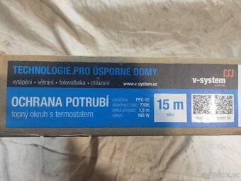 Topný kabel 15m - 2