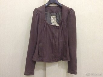 Krátká bunda Gold Case z přírodní kůže,100% authentic - 2