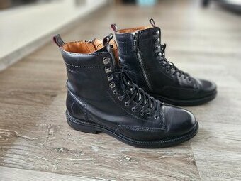 GINO ROSSI, kůže, vel. 43 - 2