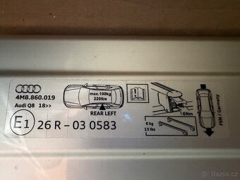 Originalní příčníky Audi Q8 - 2