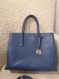 Kožená nádherna kabelka Furla - 2