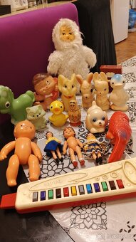 Gumové piskaci hračky - 2