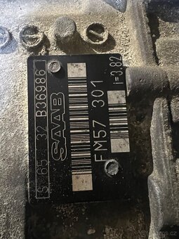 Převodovka Saab FM57 - 2