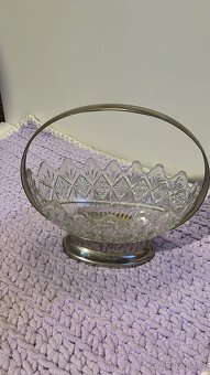 Mísa alpaka skleněná - 2