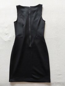 Černé pouzdrové šaty Orsay - S - 2