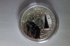 Investiční stříbro: 1 oz mince Gagarin Interkosmos - 2