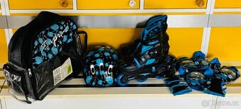 inline brusle Tempish (30-33 EU) + helma, chrániče, batoh - 2