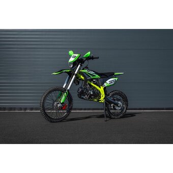 Pitbike Leramotors Thunder 140ccm, 19/16, zelená - 2