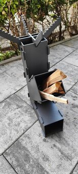 Raketová kamna na kotlík – pro dokonalé chvíle u ohně - 2