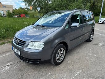 VW TOURAN 1,9TDI , velký servis, TZ , Alu , klima, 2x kola - 2