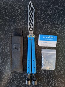 Nový BENCHMADE Necron 99T - balisong trainer (SLEVA) - 2