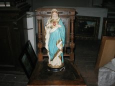 Sádrová madona z r. 1857 - 2