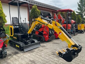 Bagr HN12C, 930 kg, mimoosý dieselový bagřík - 2