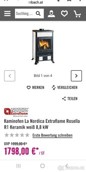 Krbová kamna LA NORDICA Extraflame Rosella - 2
