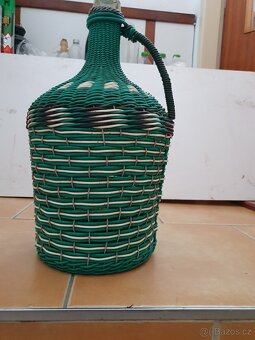 Opletený demižon 3l, 2ks 5l, 20l - 2