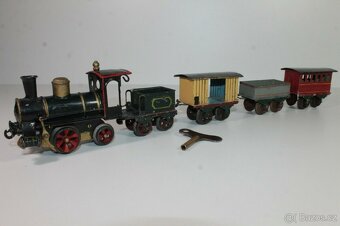 Vláčkodráha Märklin 1020 s čapí nohou v rozchodu 0 včetně OV - 2