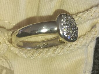 Fossil - stříbrný prsten vel.56 - 2