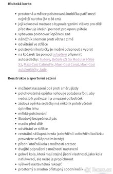 Kočárek Tudore Trapper dvojkombinace + vajíčko Joie - 2