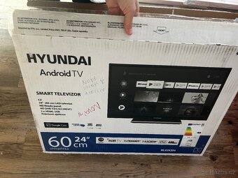 Chytrá televize Hyundai 24” (60 cm) Android TV NOVÁ - 2