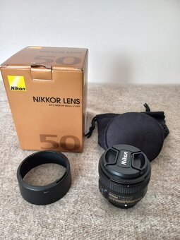 FX, AF-S Nikkor 50 mm, 1,8 G - 2