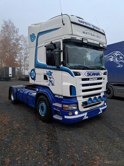 Scania R500  V8 analog tacho - 2