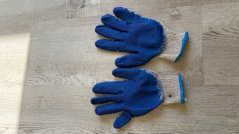 Pracovní rukavice pletené s gumou vel. 10 - 2