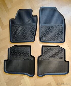Gumové koberce - Škoda Fabia III - 2