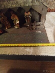 Starý dřevěný betlém - 2